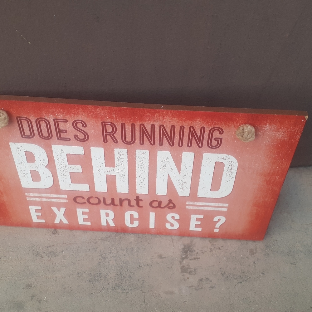 Funny Decorative Wooden wall Sign